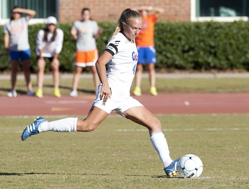 <p>With a two-game road trip ahead, junior McKenzie Barney (pictured) said midfielder Annie Speese and the rest of the freshmen must forget about last week’s wins.</p>