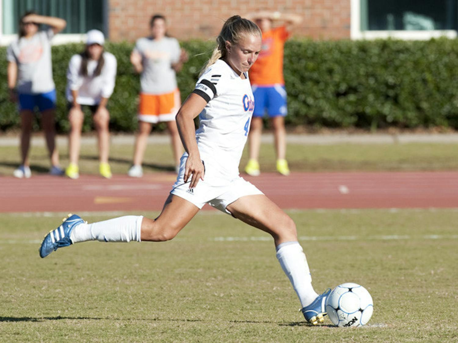 With a two-game road trip ahead, junior McKenzie Barney (pictured) said midfielder Annie Speese and the rest of the freshmen must forget about last week’s wins.