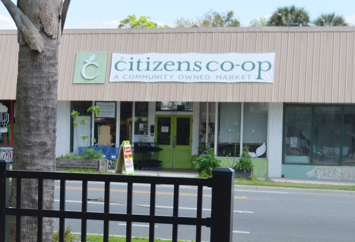 Ex-employees and Gainesville residents protested outside Citizens Co-op, seen here in a file photo, Monday afternoon. The store is located at 435 S. Main St.