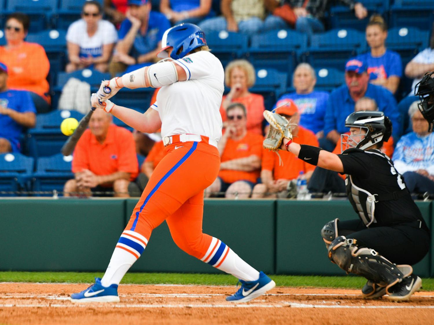 Catcher Jordan Roberts went 1 of 3 and hit her seventh home run of the season in Florida's 4-1 victory over Texas A&amp;M on Sunday. 