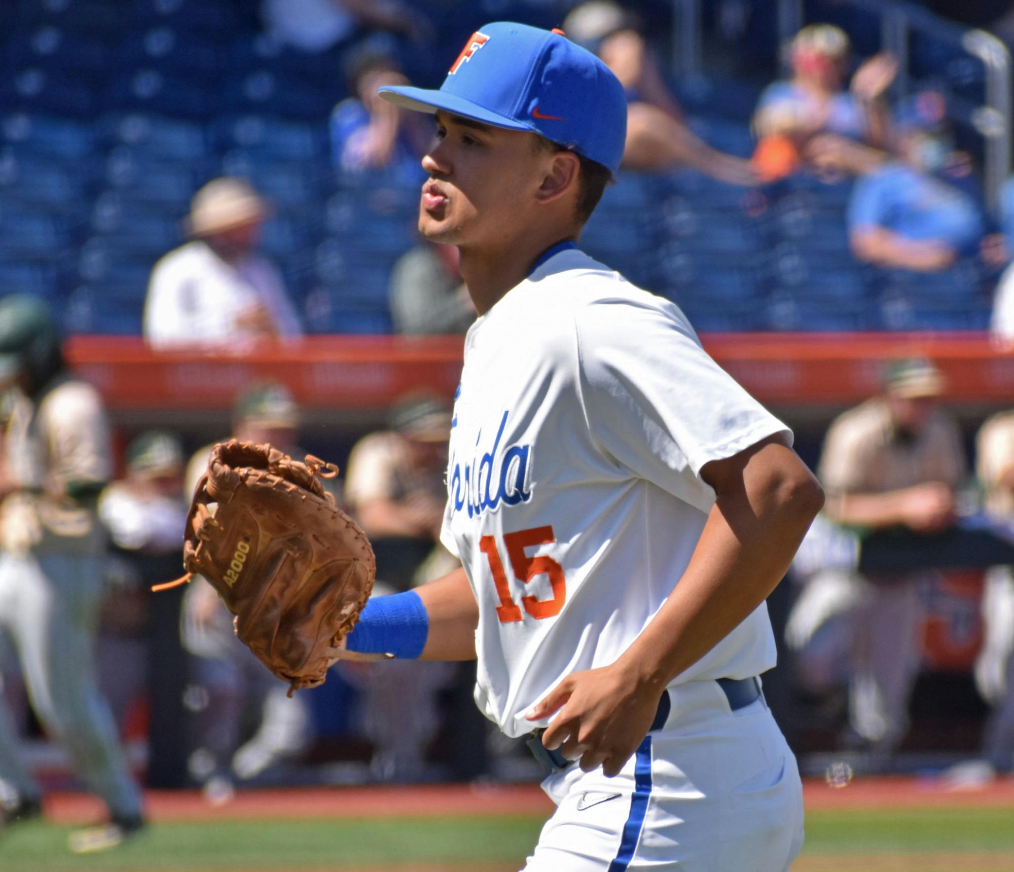 Florida bounced back with a 6-4 victory to clinch its first series win at Auburn since 2012. Photo from UF-Jacksonville game March 14.