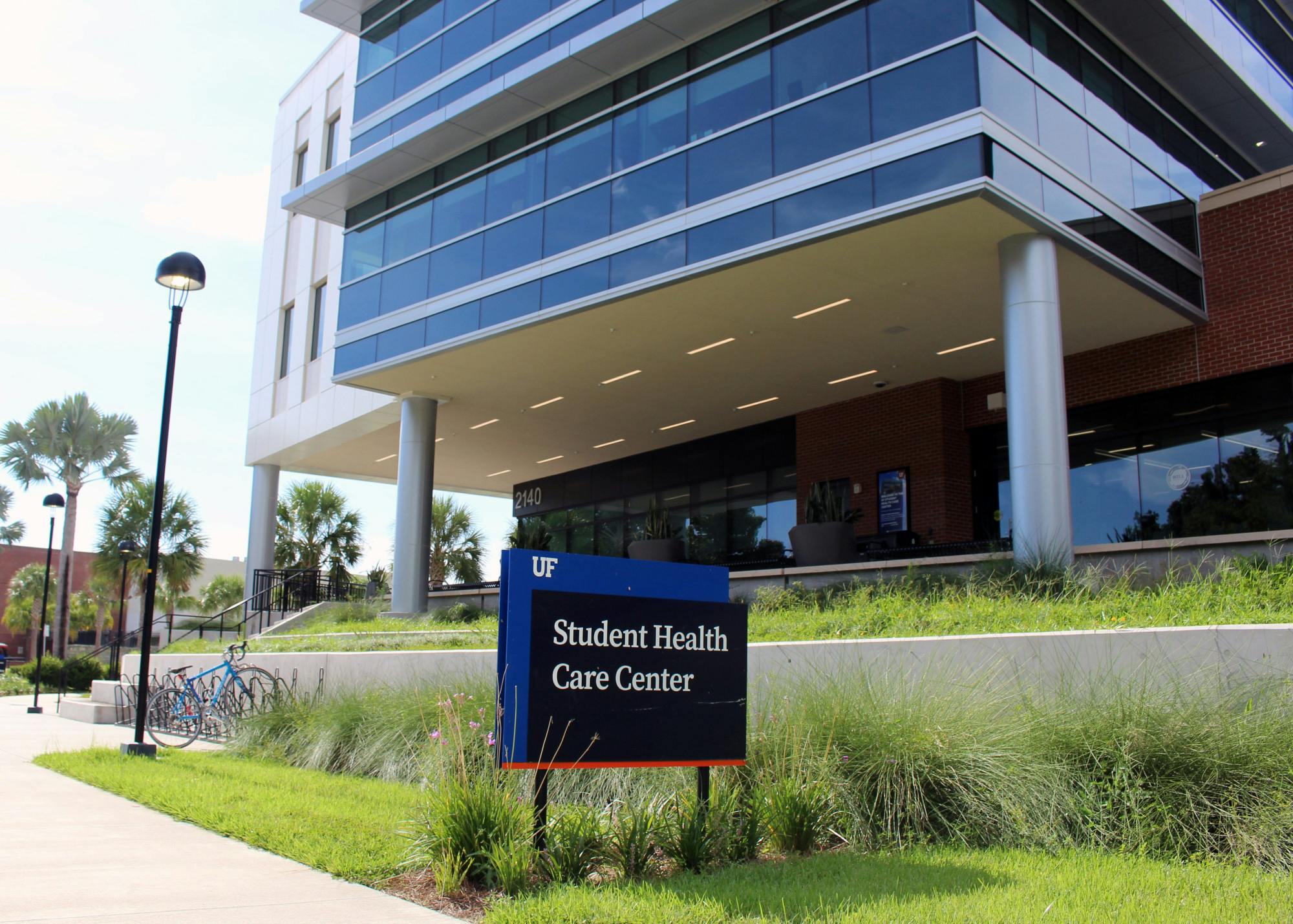 The University of Florida Student Health Care Center sits on Stadium Road on Tuesday, August 12, 2025. 