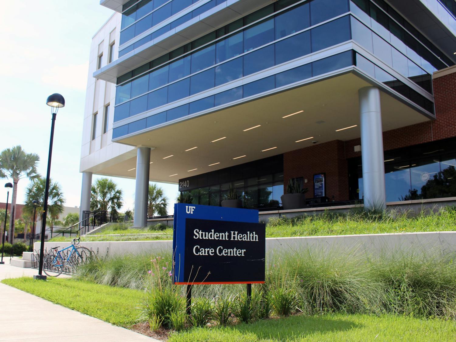 The University of Florida Student Health Care Center sits on Stadium Road on Tuesday, August 12, 2025.