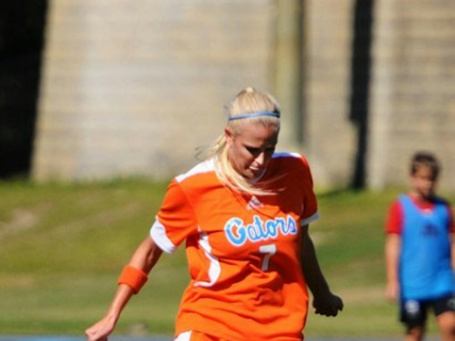 Florida center back Kat Williamson has played all 547 minutes of the No. 11 Gators’ last six games.