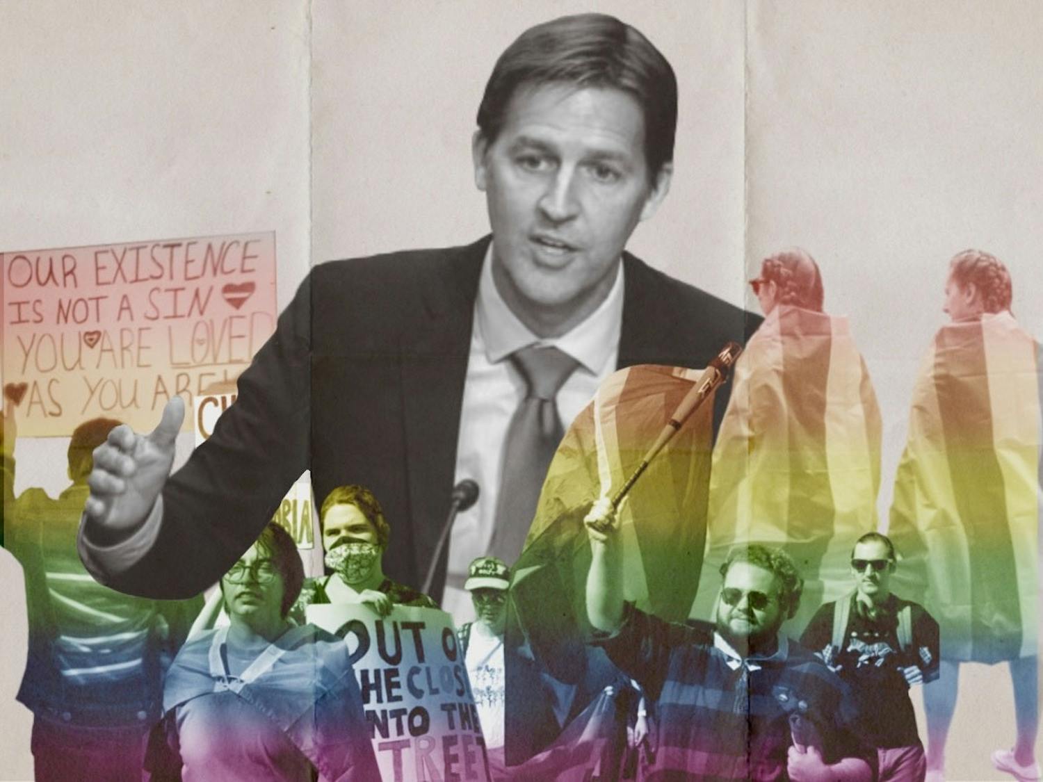 Students worry that Ben Sasse, a finalist for UF’s presidential spot, could bring controversial opinions about the LGBT community. 