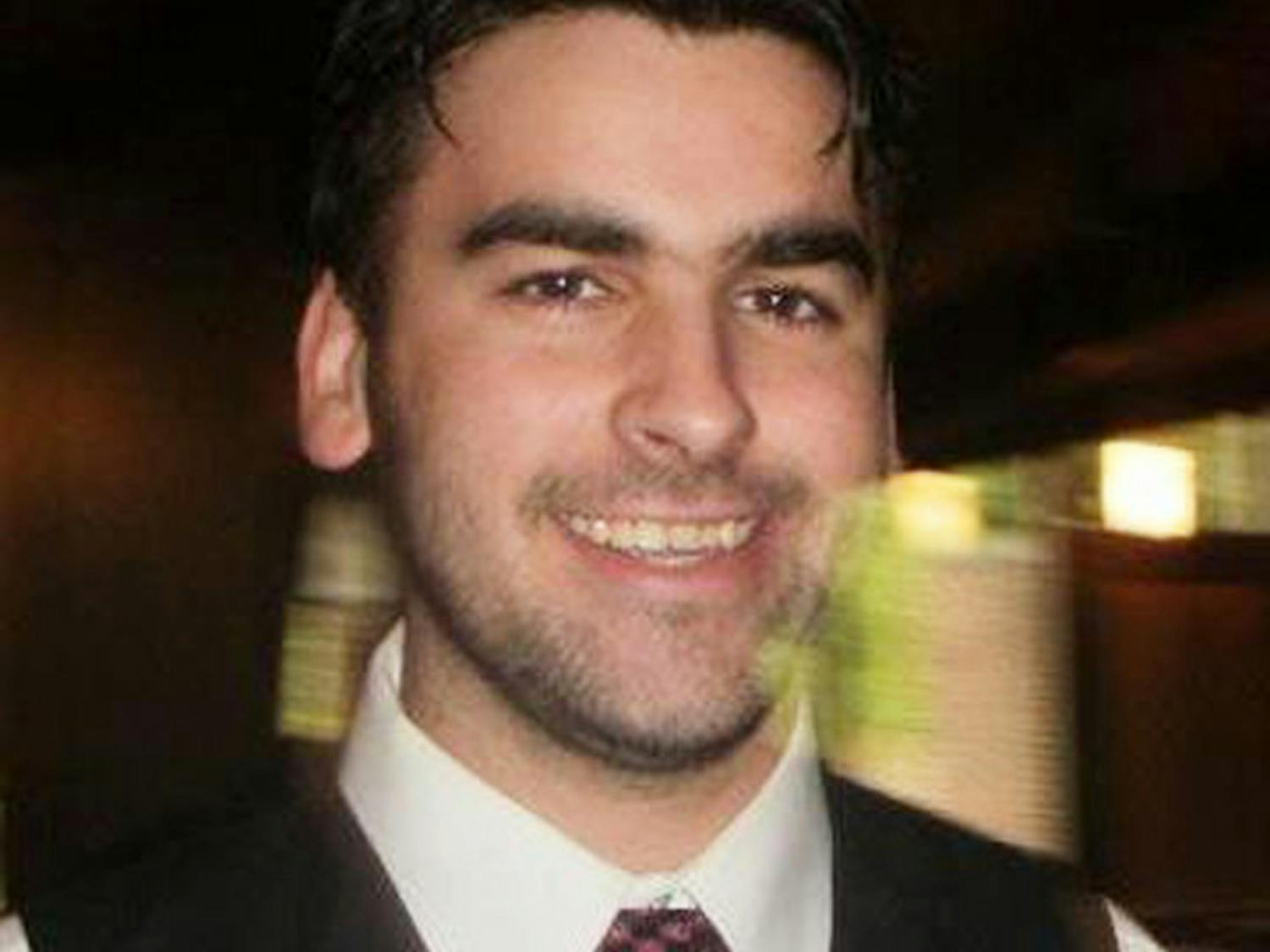 Michael William Kriesel, 22, died in a car accident Sunday morning after his car crashed into the concrete base of a highway sign on Interstate 95.