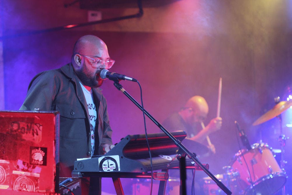 Miami-based group The Jellyfish Brothers played songs at The Jam on Saturday during the Road to III Points event, which promoted the III Points festival happening in Miami from Oct. 9 to 11.