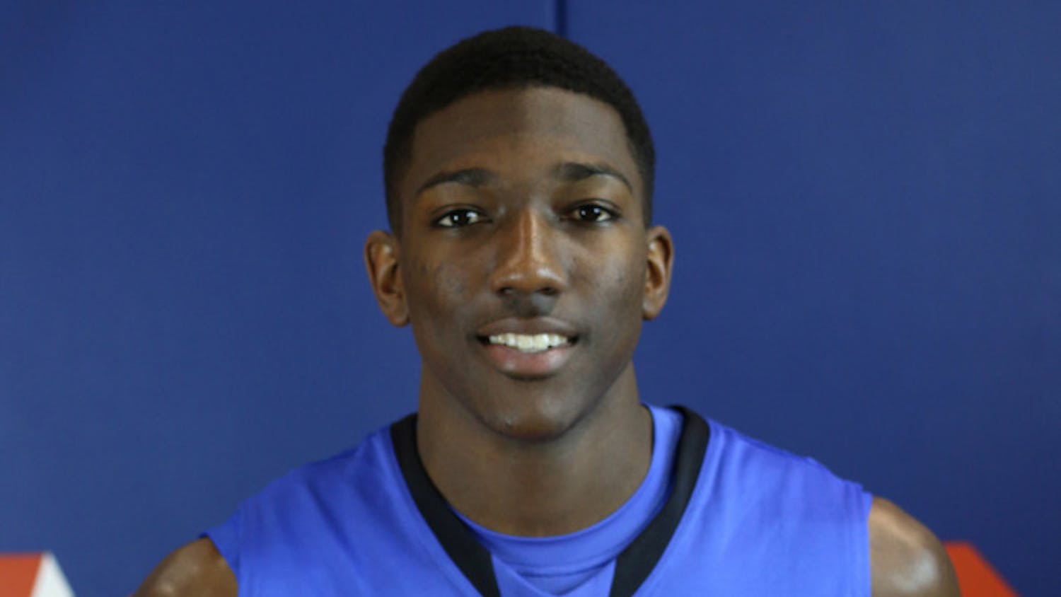 Sophomore forward DeVon Walker poses during Florida men’s basketball’s media day on Oct. 9.