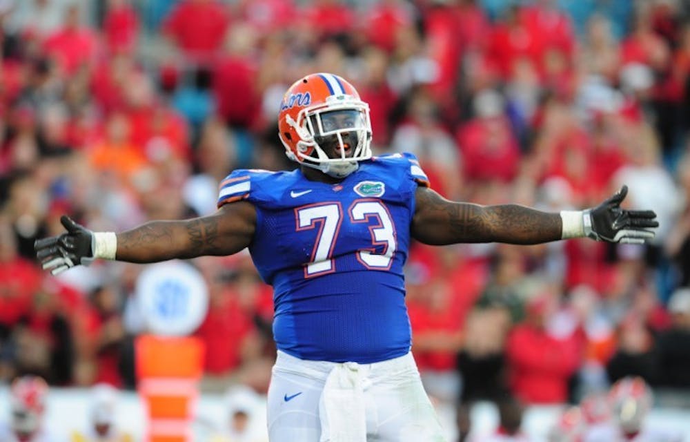 <p>Florida defensive coordinator Dan Quinn expects Shariff Floyd to help shore up the a Gators pass rush that recorded just 28 sacks in 2011.</p>