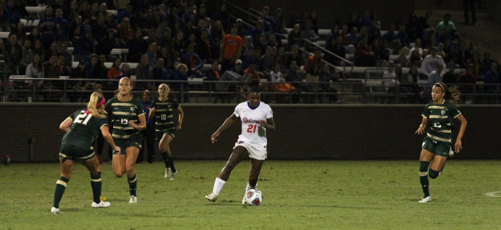 <p>Despite making her return to the field against Florida State, UF forward Deanne Rose couldn't provide an offensive spark, as the Gators lost 1-0 and failed to score for the fifth-straight game. </p>