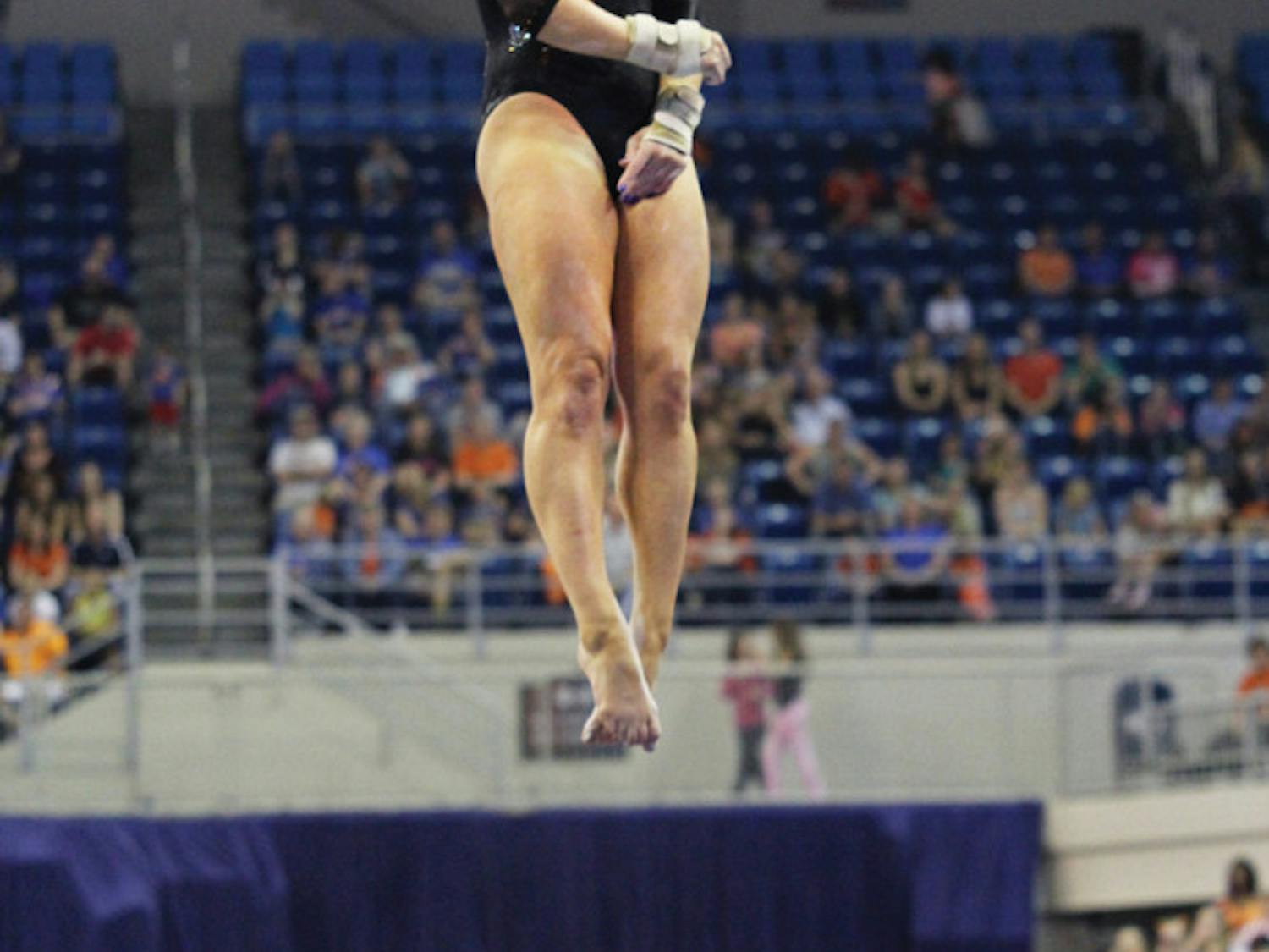 Bridget Sloan performs on vault during Florida’s win against Kentucky on Feb. 22, 2013. Florida opens the season against UCLA in Los Angeles on Saturday.