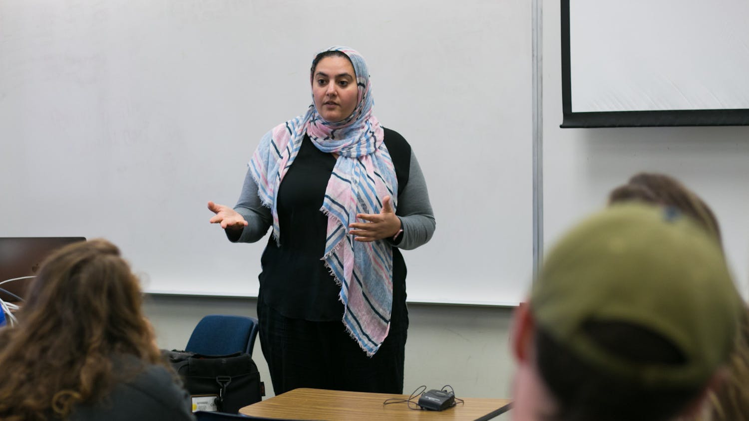 Iman Zawahry was president of Islam on Campus during 9/11. Now, Zawahry teaches media production, management and technology at UF’s College of Journalism and Communications.