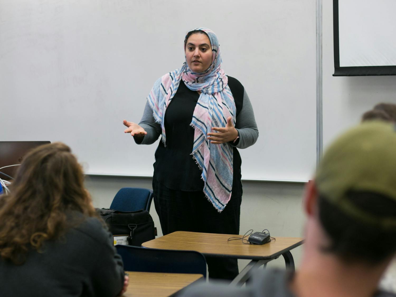 Iman Zawahry was president of Islam on Campus during 9/11. Now, Zawahry teaches media production, management and technology at UF’s College of Journalism and Communications.