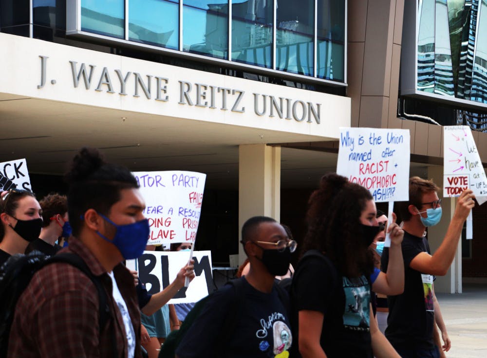 Photo of Reitz Union protest