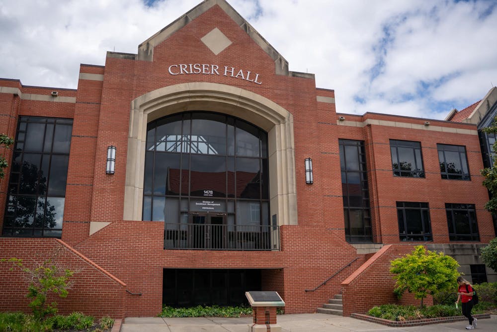 <p>Criser Hall sits at 11478 Union Rd in Gainesville, Fla., Friday, April 10, 2026.&nbsp;</p>