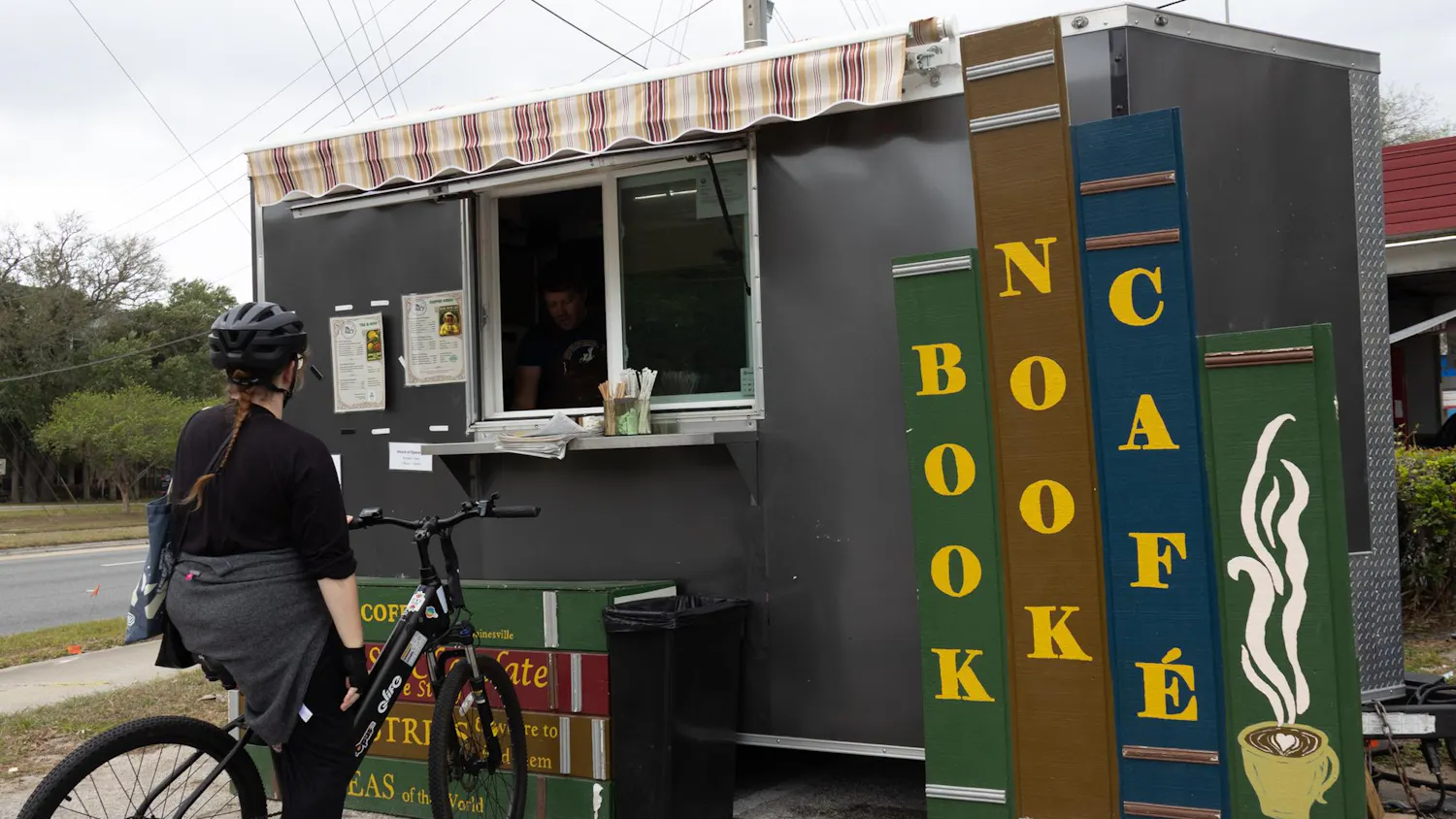 Book Nook Cafe, Wednesday, April 8, 2026, in Gainesville, Fla.