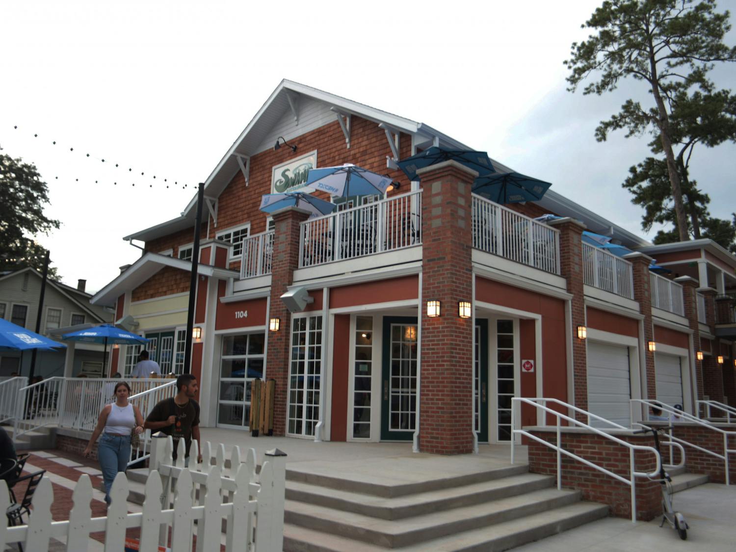 Outside of the re-opening of The Swamp Restaurant on Monday, Aug. 29, 2022.  