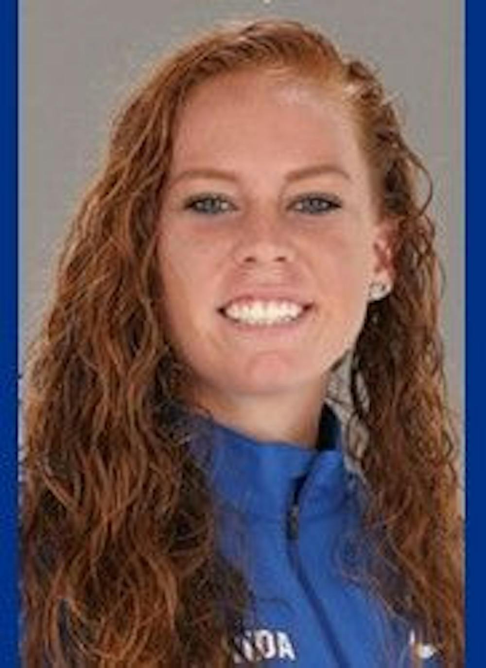 <p>UF thrower Megan Reed.&nbsp;</p>