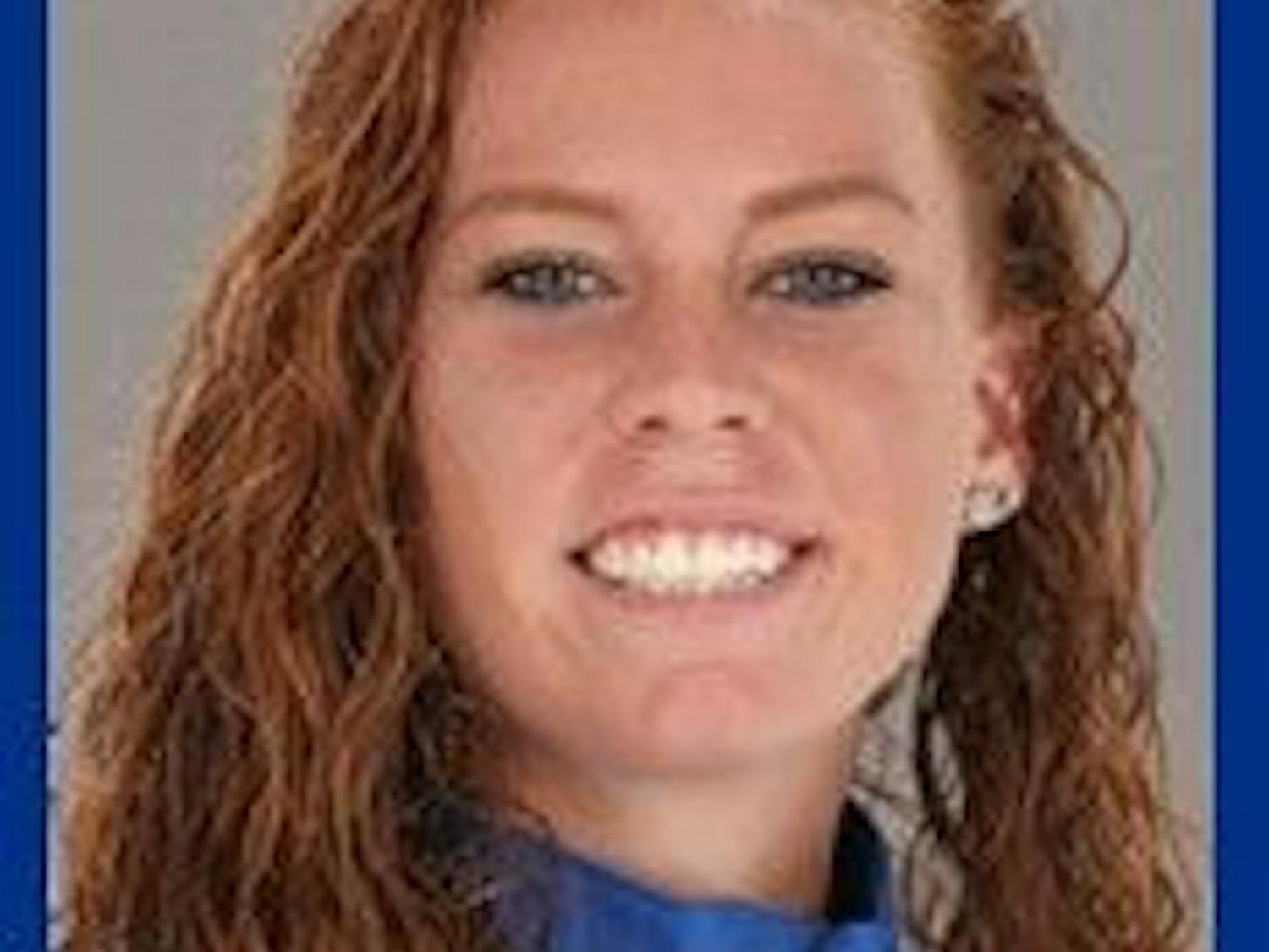 UF thrower Megan Reed. 