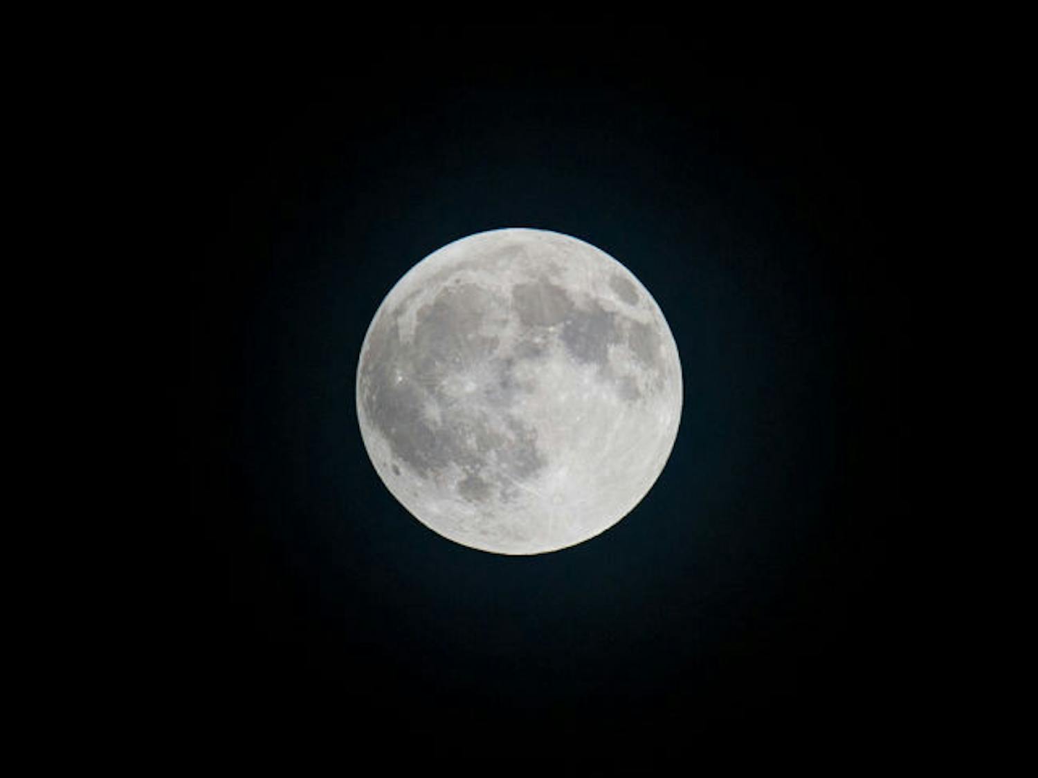 These images depict the different phases of the total lunar eclipse and were captured at Impossible Dreams Farm in Archer early Tuesday between 2 and 4 a.m. People could look up at the sky and see the eclipse, also known as the “blood moon.”Photos by Ryan Jones and William A. England, Alligator Staff.