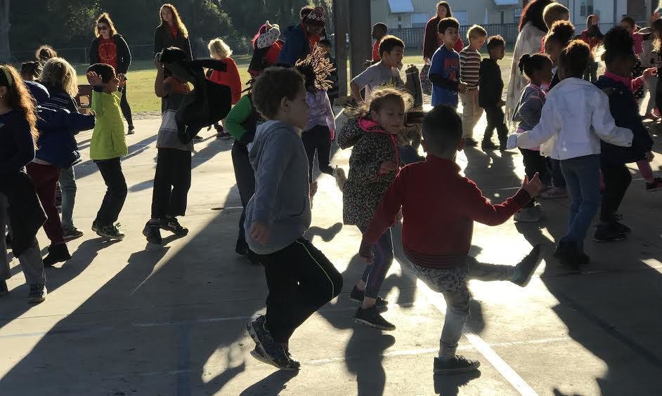 About 750 Idylwild Elementary School students ran a mile and danced in support of a sick classmate Friday during the school's third-annual Running Wild For a Cause Fun Run.&nbsp;
&nbsp;
