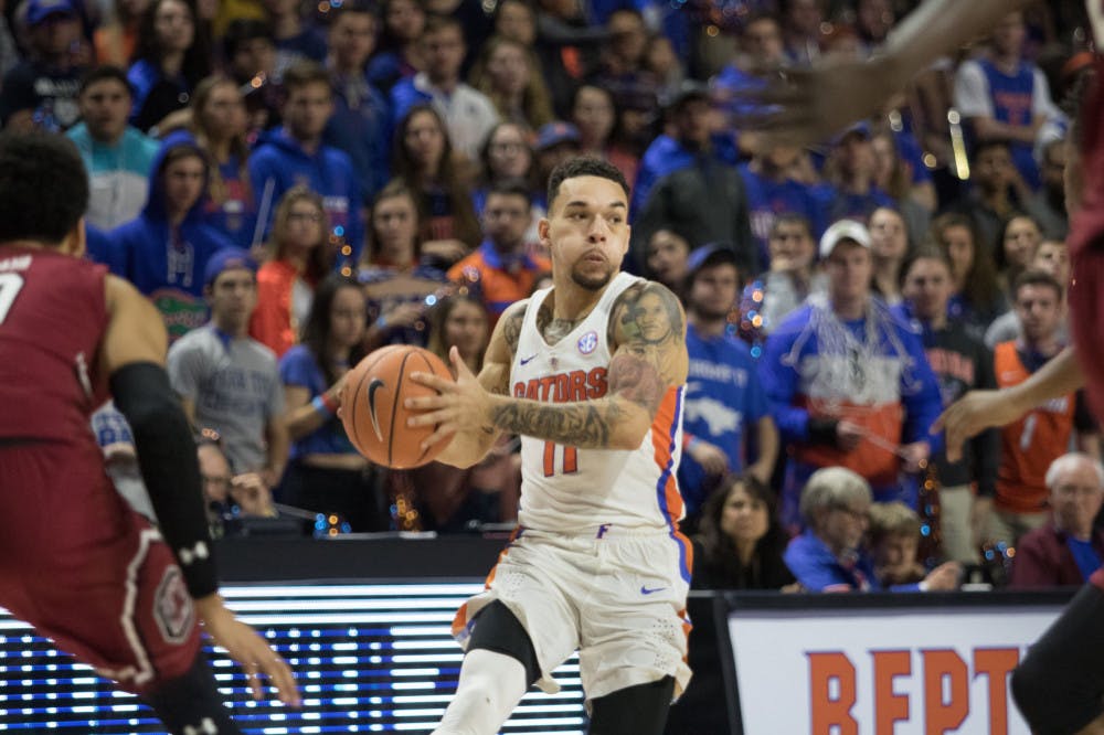 Guard Chris Chiozza will look to improve upon his prior performance against Alabama. He&nbsp;finished with four points, four assists and two rebounds in the first matchup between the Gators and Crimson Tide