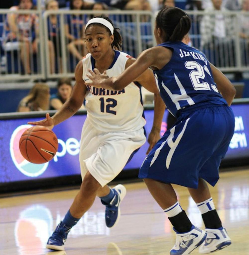 <p>Florida guard Deana Allen scored 13 of her 14 points in the second half Thursday, but it wasn’t enough to propel the Gators to a comeback against the No. 19 Bulldogs.</p>