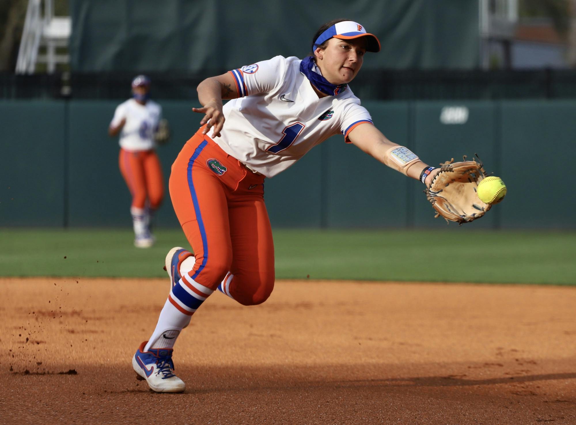 No. 5 Florida put away North Dakota 7-1 and improved its record to 18-2. 
Photo from UF-USA Football game March 16.