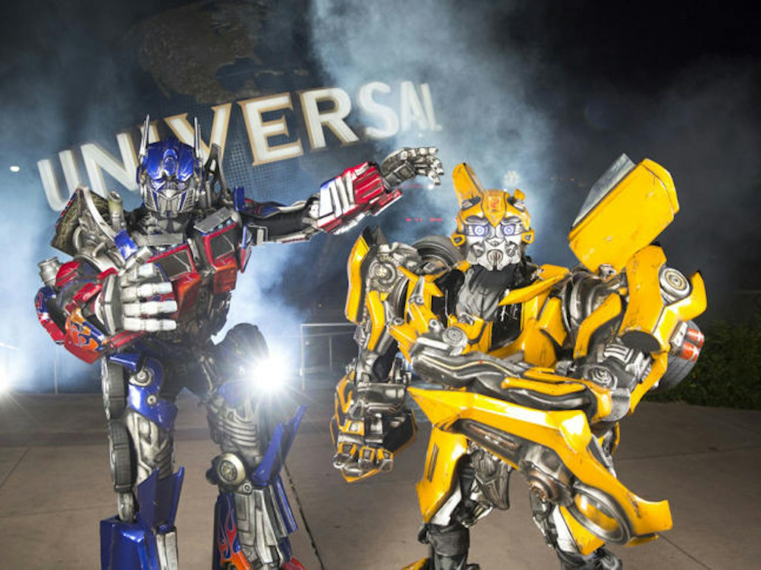 Optimus Prime and Bumblebee are the newest movie stars to snag their own ride at Universal Studios Orlando. Transformers: The Ride-3D will open this summer. Read the story on page 8.