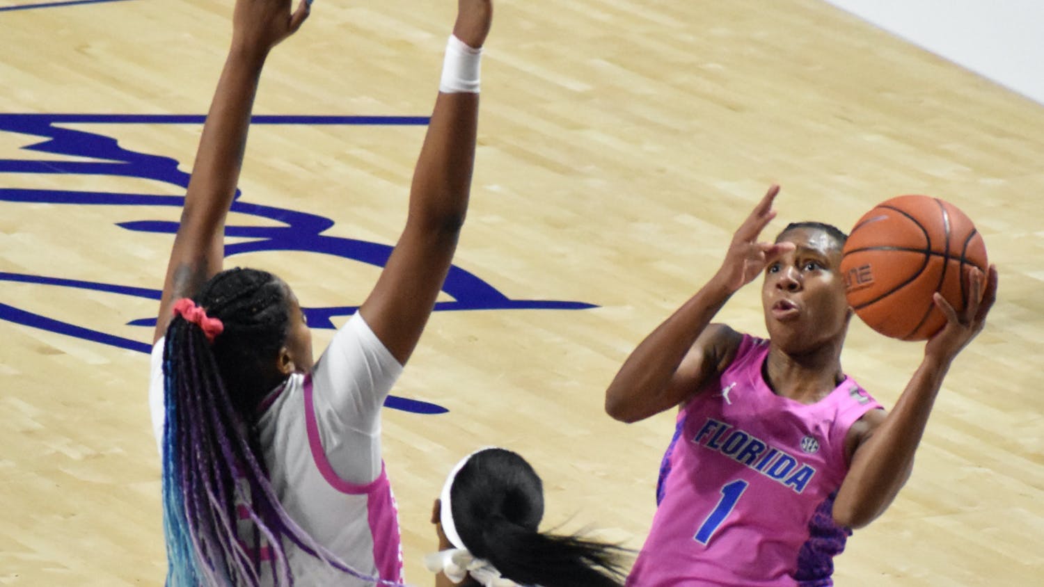 Star guard Kiara Smith led the Gators with 23 points while recording her sixth double-double season Monday night. 