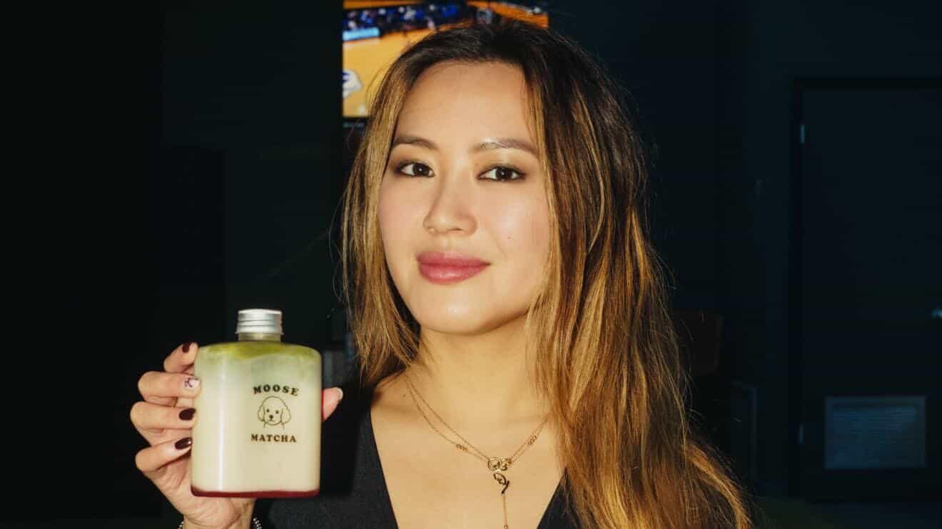 Victoria Liu, a social media influencer, started a matcha brand called Moose Matcha. Photo courtesy of Victoria Liu.