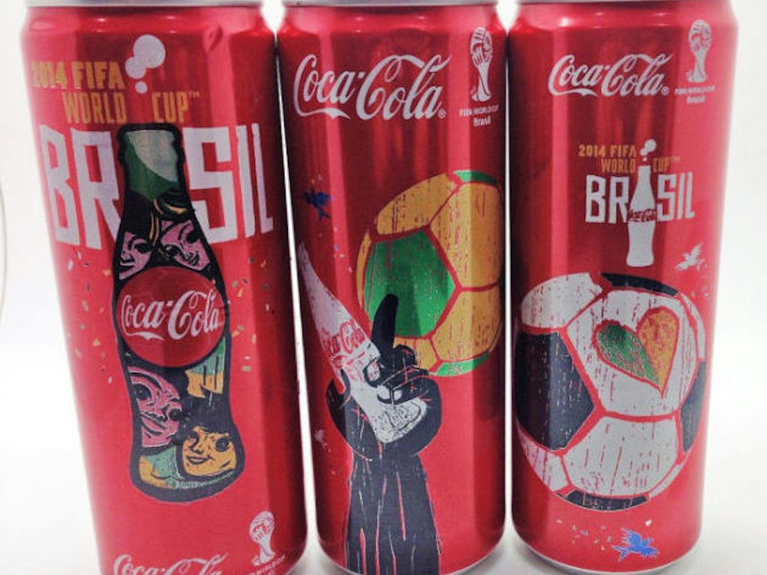 "2014 FIFA World Cup BRASIL 355 ml Coca-Cola UAE and Oman" by José Roitberg, used under CC BY-NC-ND 2.0