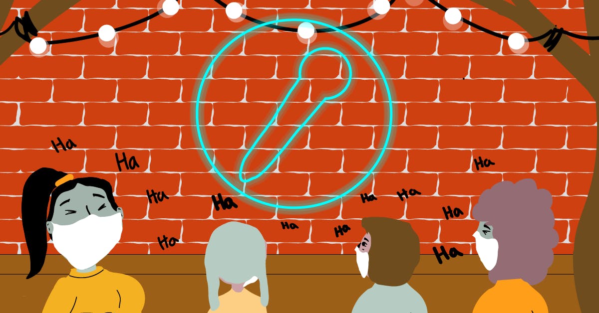 There is no mandatory entrance cost at the comedy showcase, but donations will be accepted. Seating will be socially distanced and masks are required. 