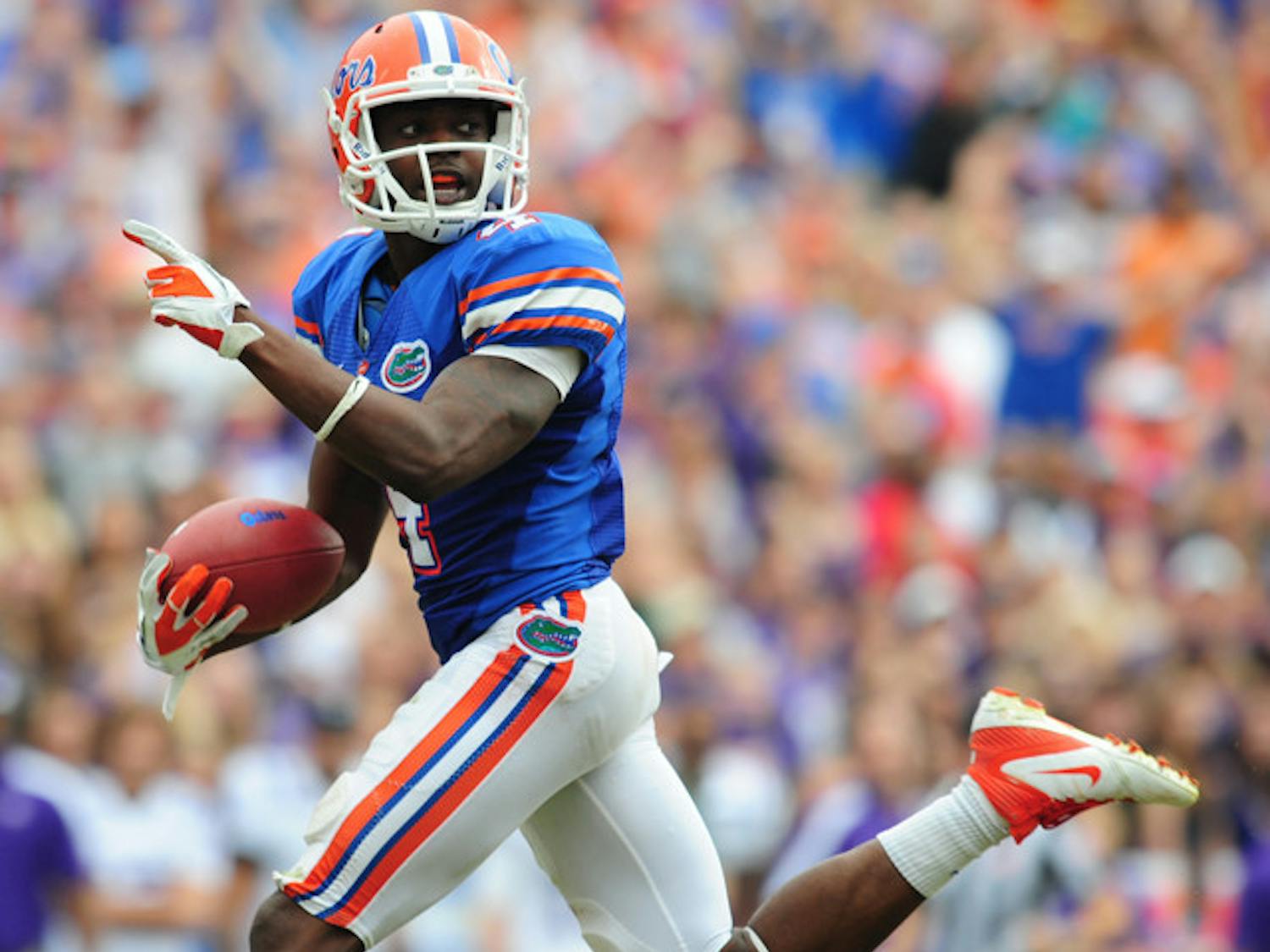 Sophomore wide receiver Andre Debose caught touchdowns of 80 and 64 yards as Florida rallied to beat Furman on Saturday. Debose finished with three catches for 151 yards and two touchdowns.