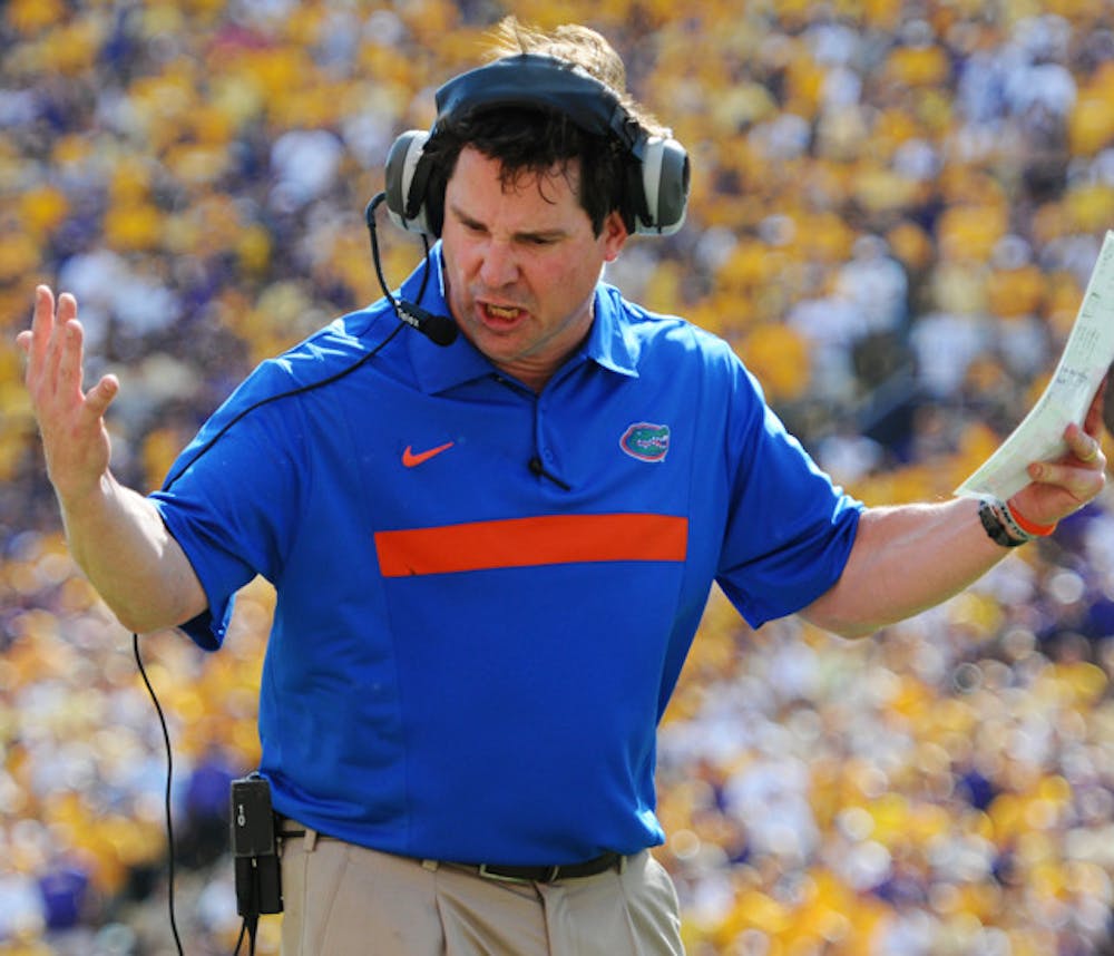 <p>Florida racked up 12 penalties for 90 yards in Saturday’s 41-11 loss to LSU, and coach Will Muschamp said after the game that the issue would be addressed heavily going forward.</p>