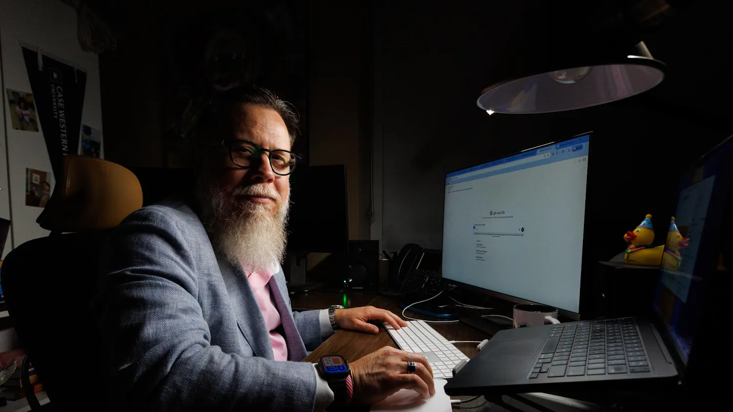 Senior Lecturer in the University of Florida Department of Sport Management, Brian Avery, poses for a photo, Thursday, April 9, 2026