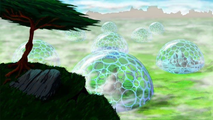 A rendering of Tyto Online shows what Lindsey Tropf’s game might look like. &nbsp;Her kickstarter to raise $50,000 for the game begins Thursday.