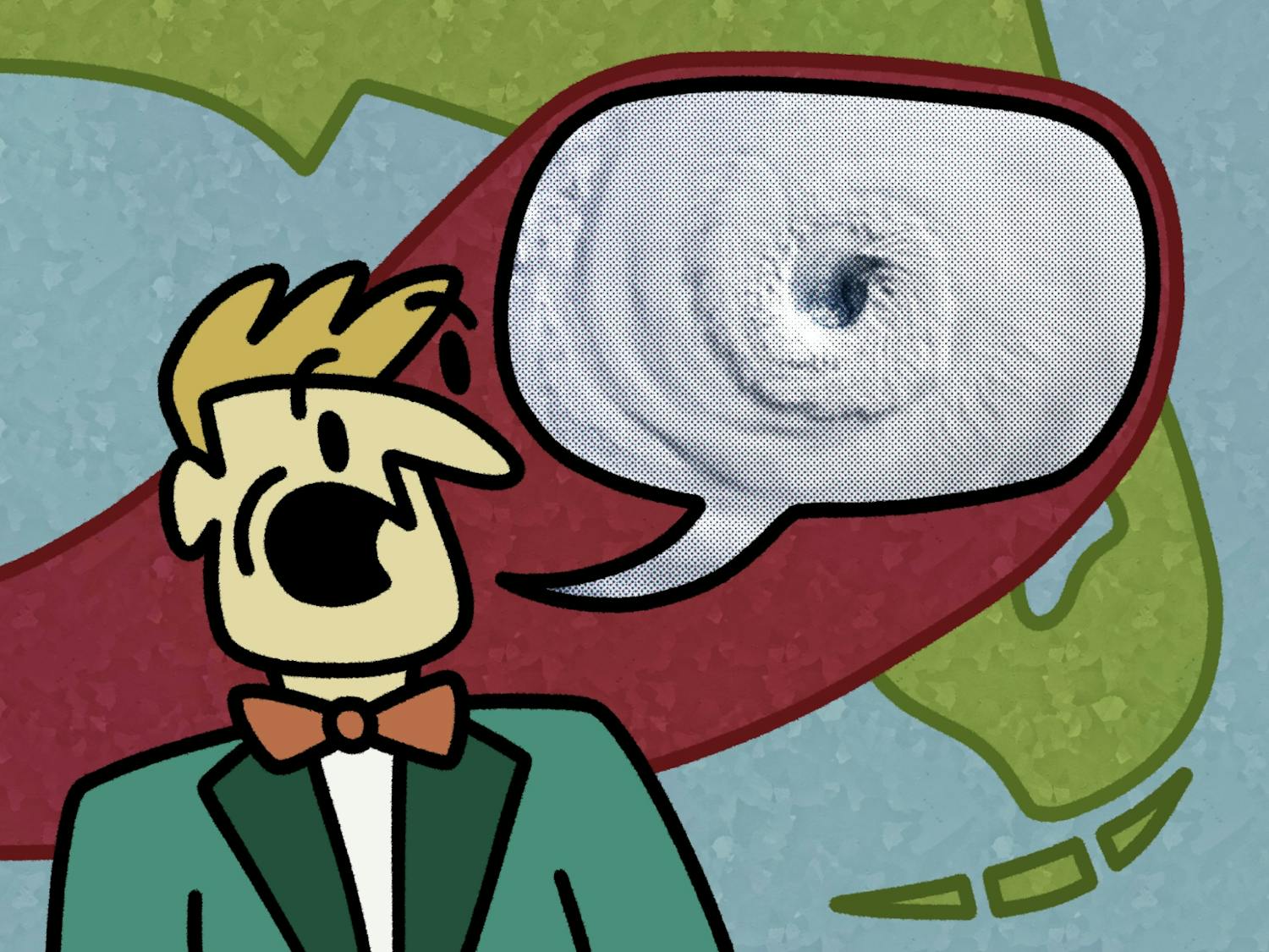 Following recent hurricanes on the Gulf Coast, University of Florida faculty weigh in on the administration’s response and how it affects life on campus. | Tras los recientes huracanes en la Costa del Golfo, los profesores de la Universidad de Florida opinan sobre la respuesta de la administración y cómo afecta a la vida en el campus.