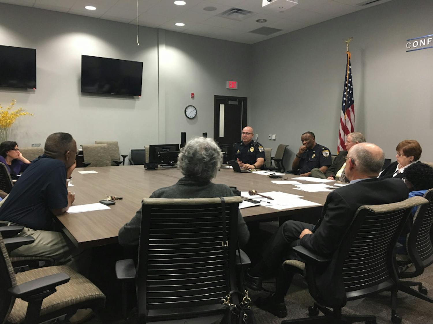 Members of the Police Advisory Council talk about increased gang violence in Gainesville.