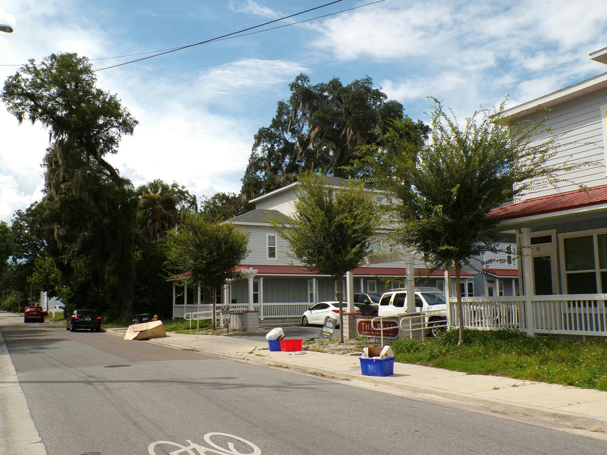 The Reef apartment complex in the University Heights Historic District North, Tuesday, Sept. 15, 2026, in Gainesville, Fla.
