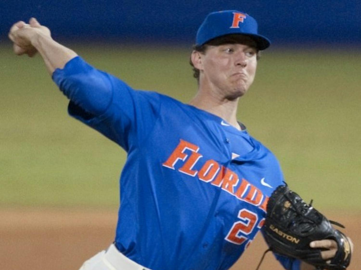 In his first start as a Gator, sophomore Jonathon Crawford tossed five scoreless innings while striking out four and allowing just two hits. Florida beat UCF 8-0 on Wednesday.