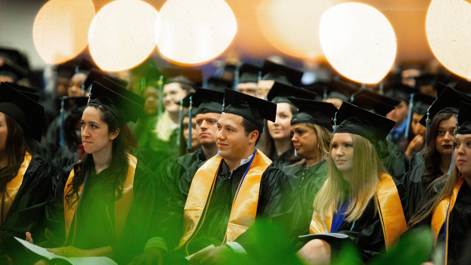 Photo of Santa Fe College commencement from Fall 2019 [Courtesy of Matt Stamey]