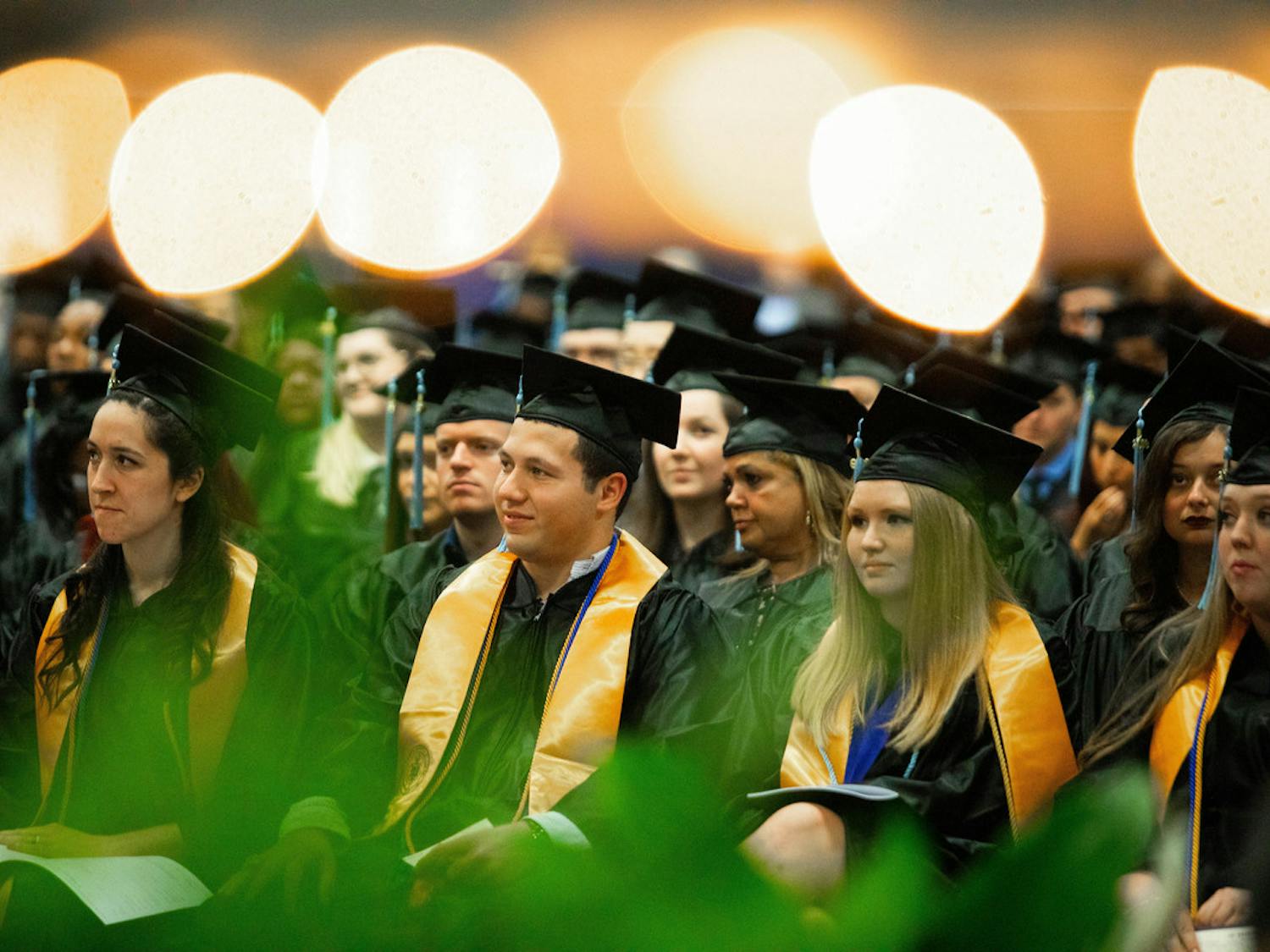 Photo of Santa Fe College commencement from Fall 2019 [Courtesy of Matt Stamey]