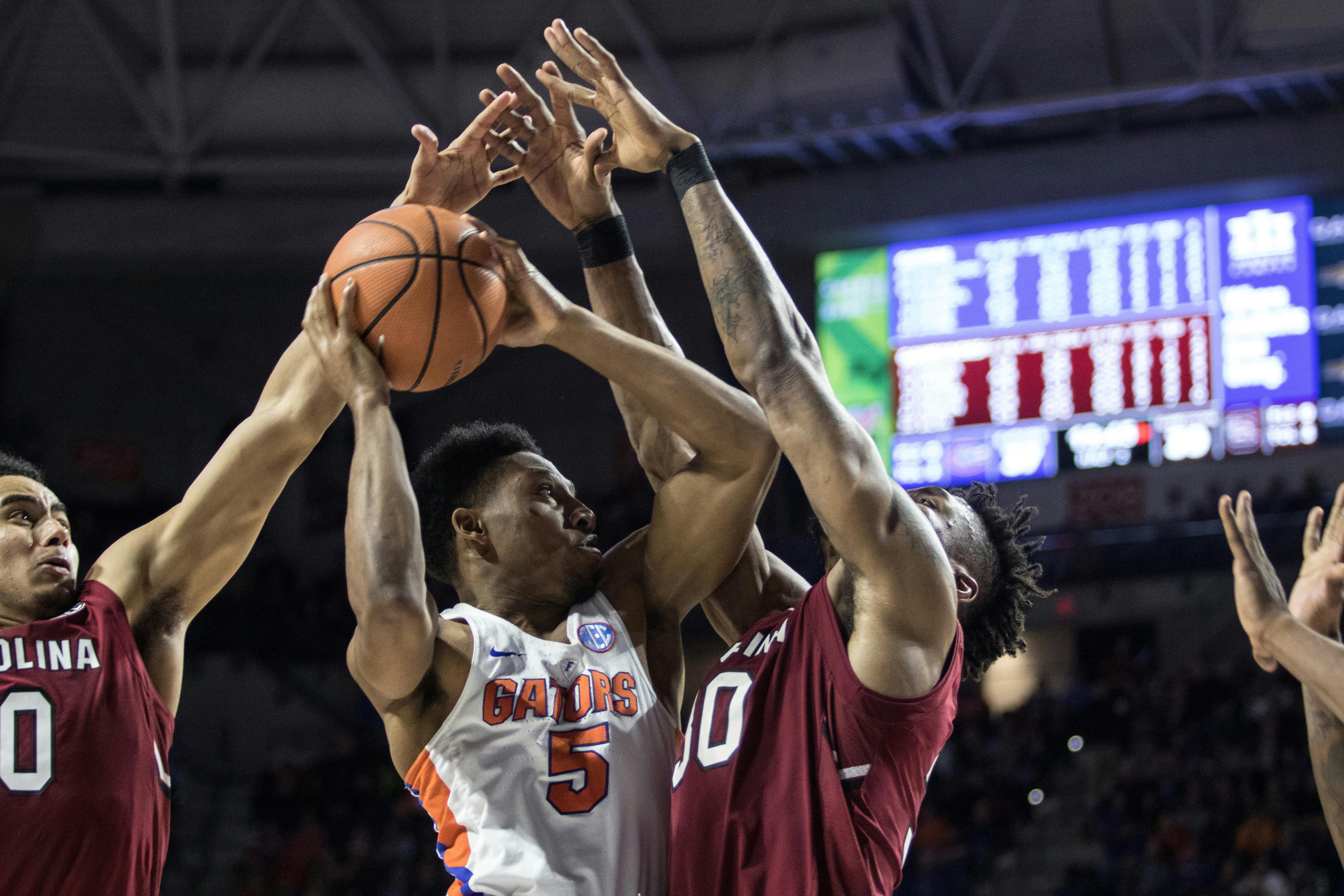 KeVaughn Allen paced the Gators with 16 points on 5-of-12 shooting, but the Crimson Tide offense wouldn't relent in the second half. 