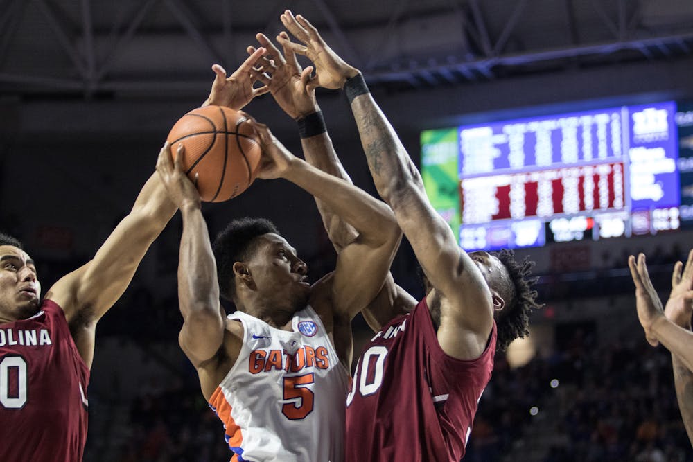 <p>KeVaughn Allen paced the Gators with 16 points on 5-of-12 shooting, but the Crimson Tide offense wouldn't relent in the second half. </p>