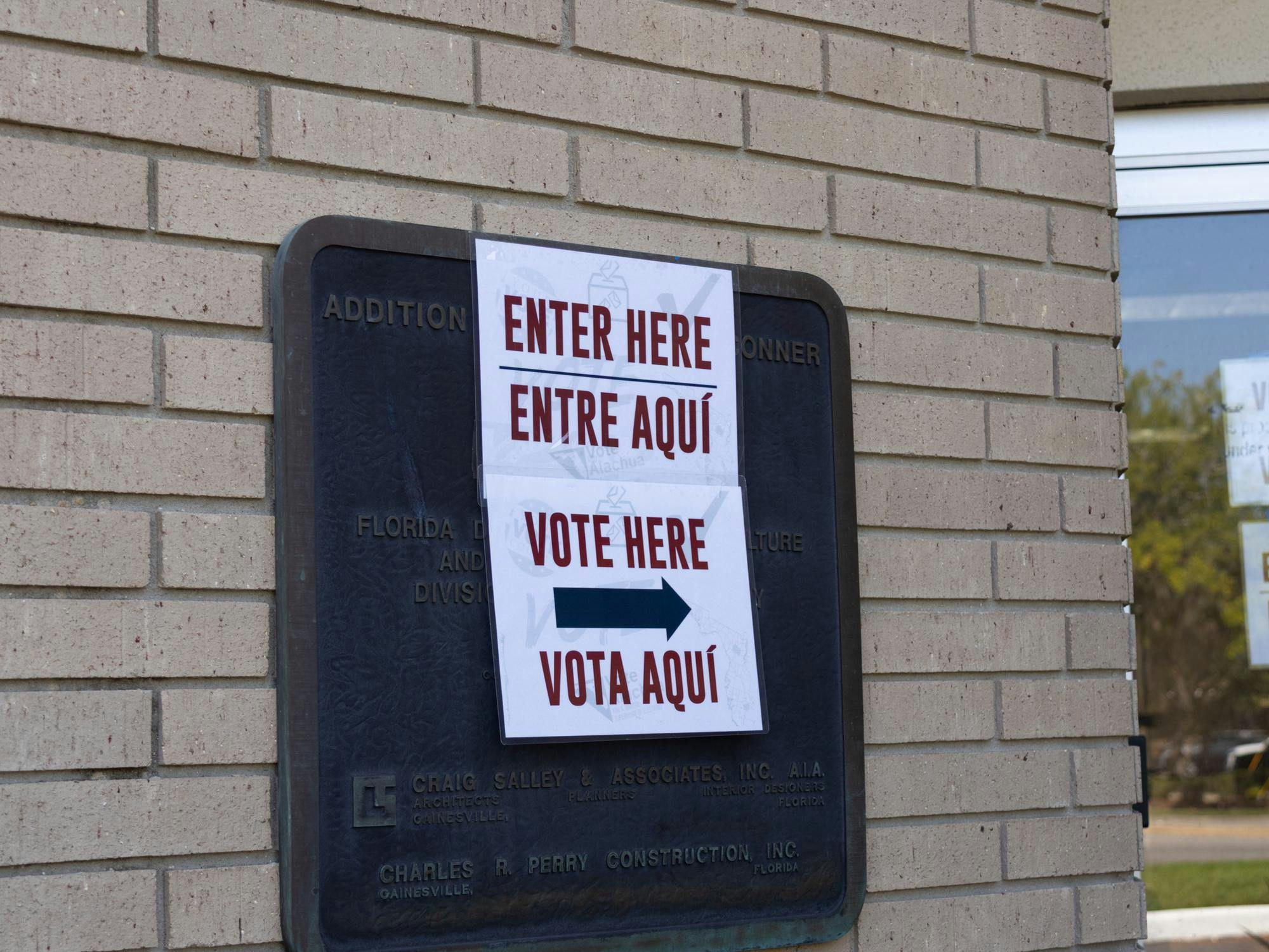 Primary Election Day voting at the Doyle Connor Building for Alachua County Precinct 39 on Tuesday, August 18th, 2026 in Gainesville, Fla.
