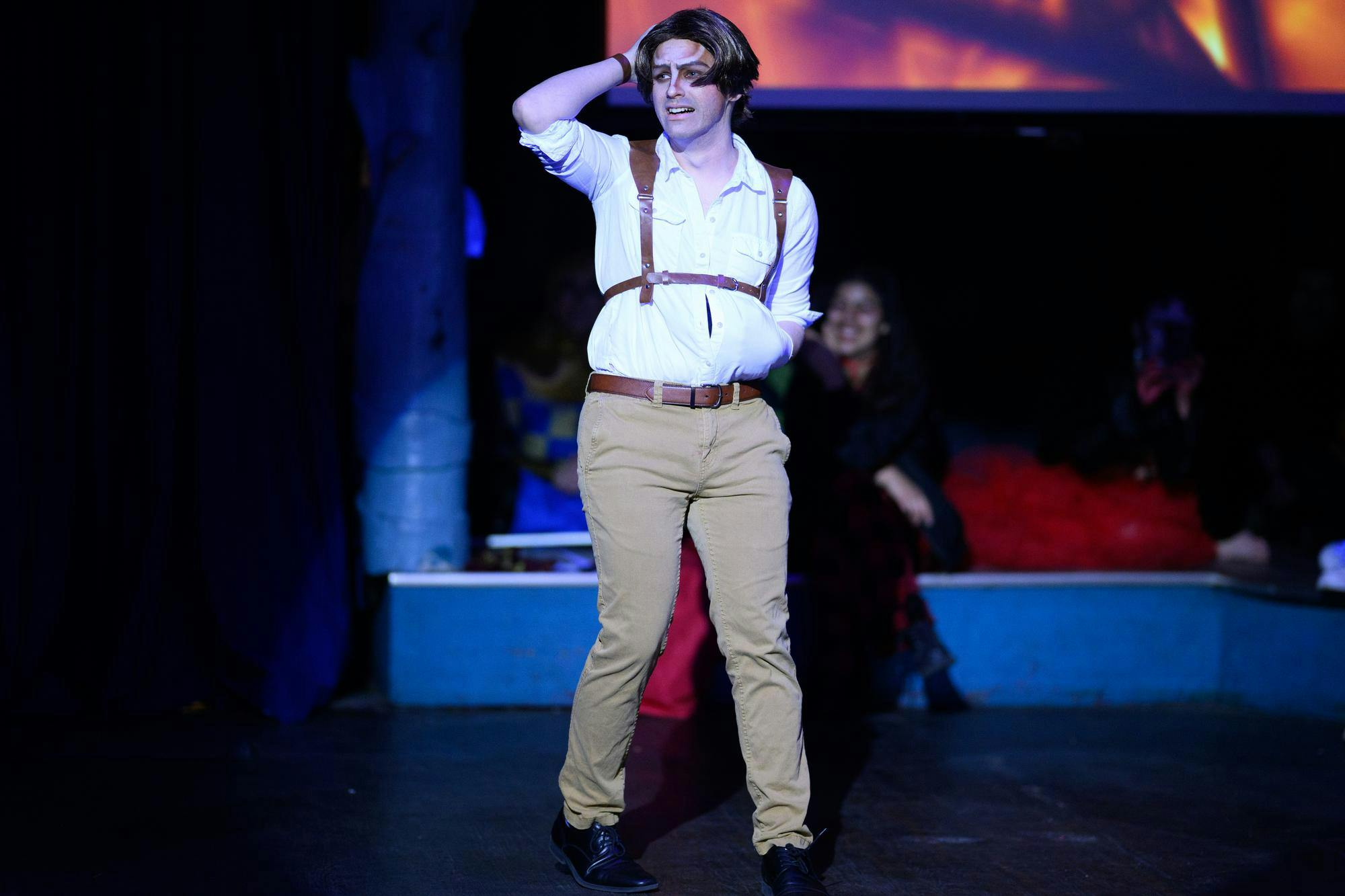 Inertia performs her set at University Club during “Mascuerade” night, Tuesday, Feb  24, 2026, in Gainesville, Fla.