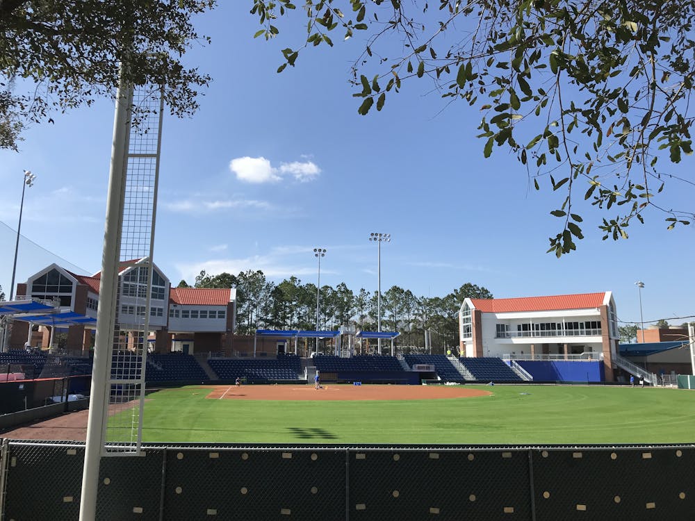 <p dir="ltr"><span>Katie Seashole Pressly Stadium, home of the UF softball team, will finish construction ahead of an exhibition game against Japan on Tuesday.</span></p><p><span> </span></p>