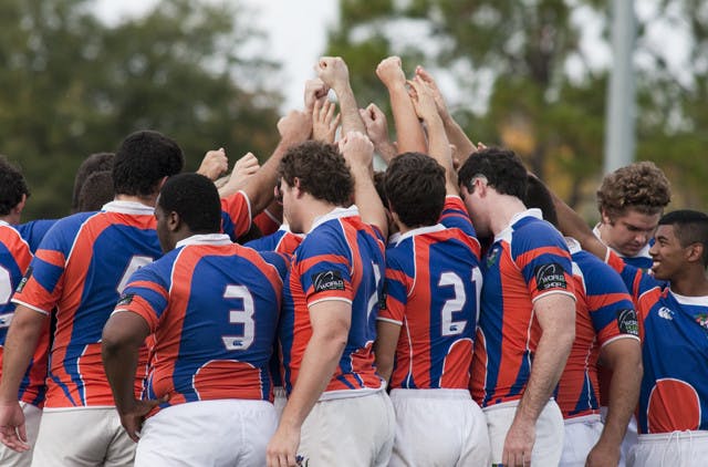 The UF Rugby Football Club defeated UCF for the third consecutive year during the Collegiate Men's Rugby Florida Cup on Sunday.