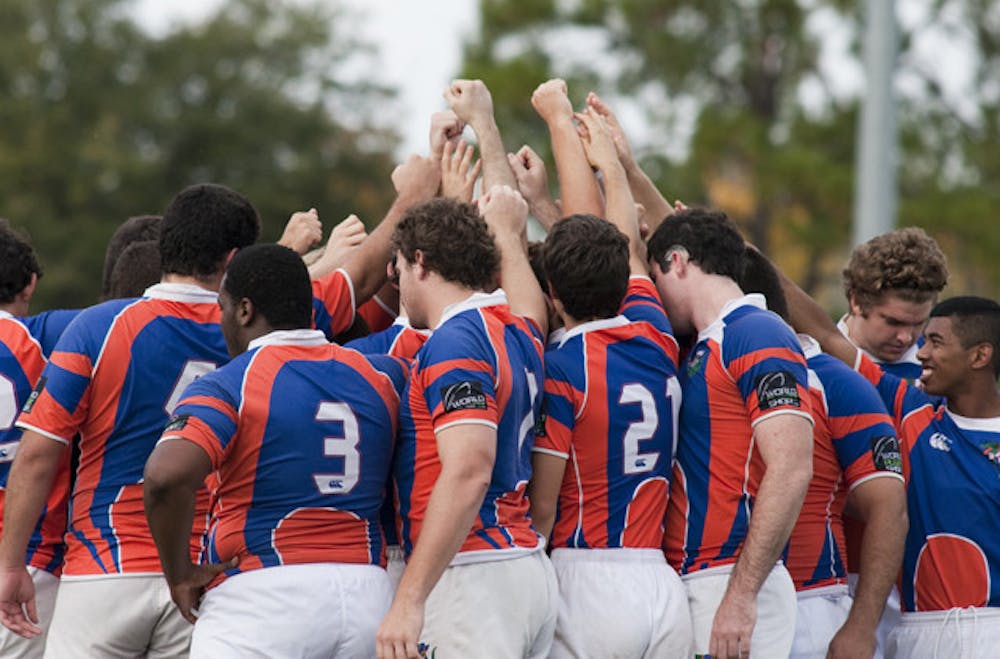 <p>The UF Rugby Football Club defeated UCF for the third consecutive year during the Collegiate Men's Rugby Florida Cup on Sunday.</p>